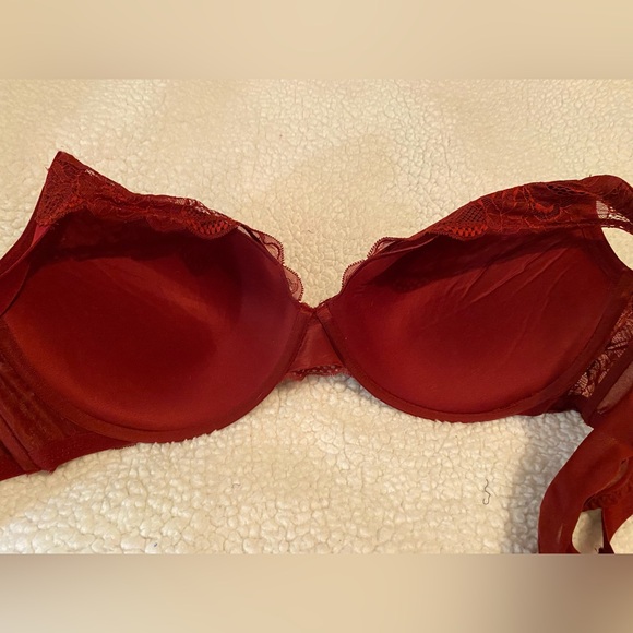Auden 46D Elegant Lace Red Bra NWOT - Picture 6 of 6